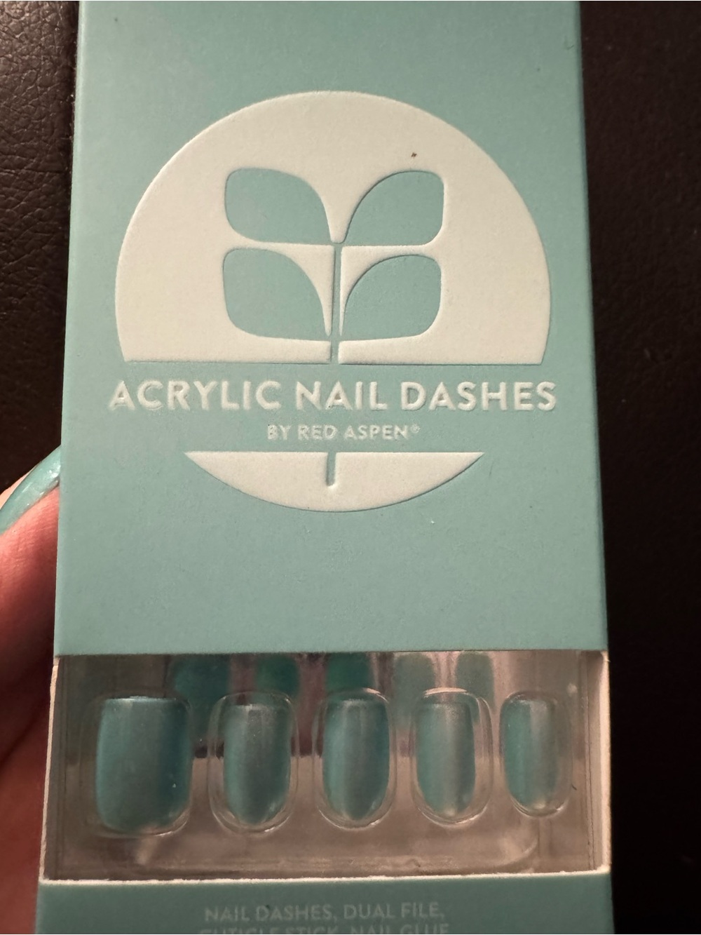Red Aspen Acrylic Nail dashes captivating Kerry press on nails